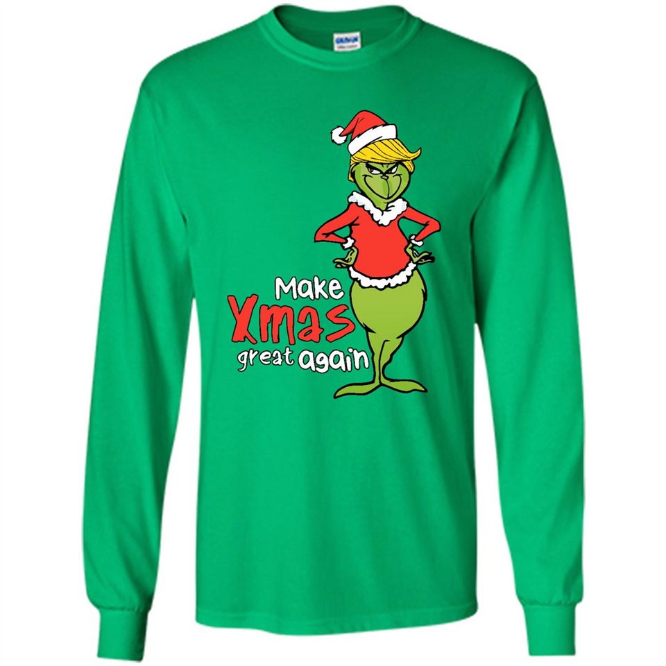 Trump Grinch Shirt, Make Xmas Great Again Christmas