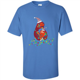Christmas Lights Sloth Long Sleeve Santa Sloth - Shirt