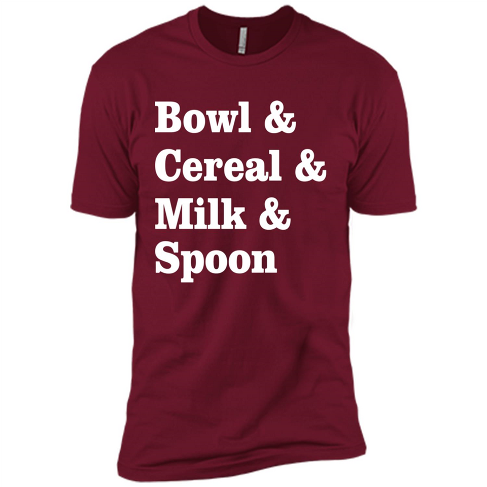 Tasty Cereal Recipe Bowl Milk Spoon