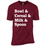 Tasty Cereal Recipe Bowl Milk Spoon