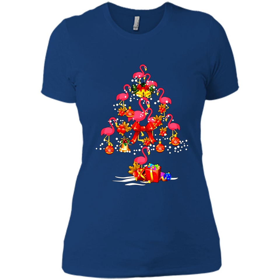 Flamingo Christmas Tree Merry Christmas Flamingo PING PONG