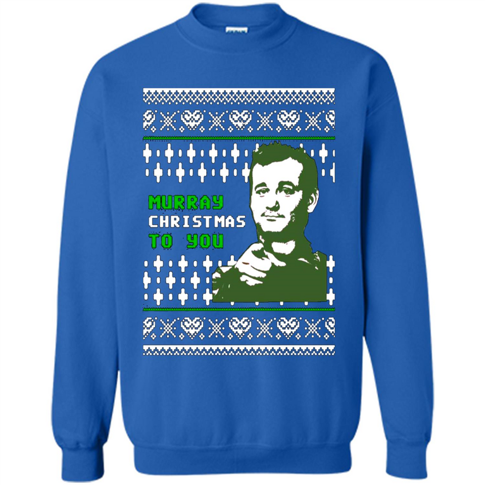 Murray Christmas to you ugly sweatshirt PINGPONG