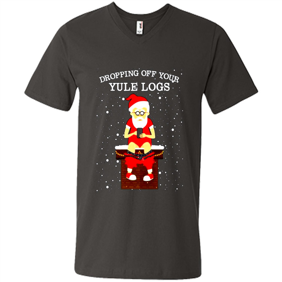 Santa Dropping Off Your Yule Logs