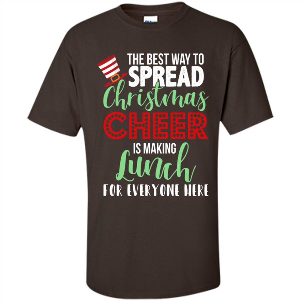 Spread Christmas Cheer Lunch Family Xmas Gift Ls - Shirt