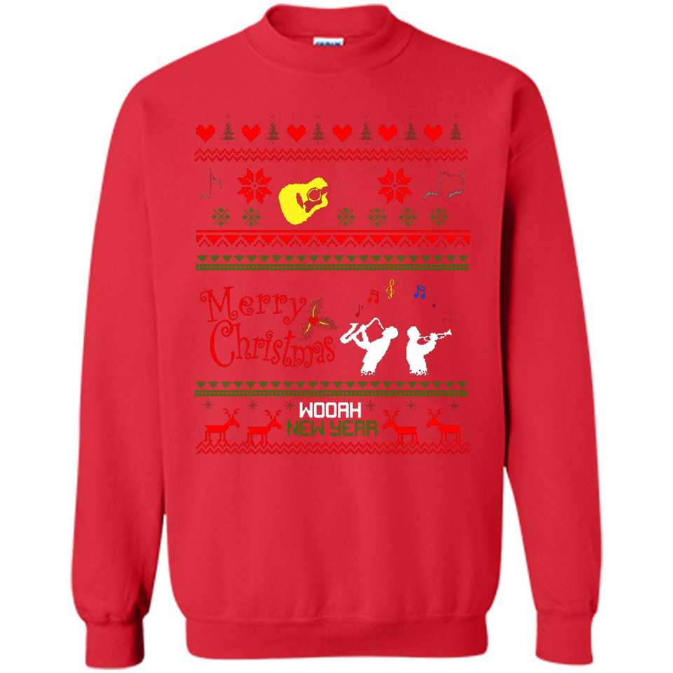 Music Ugly Christmas SweatShirt - Sweatshirt