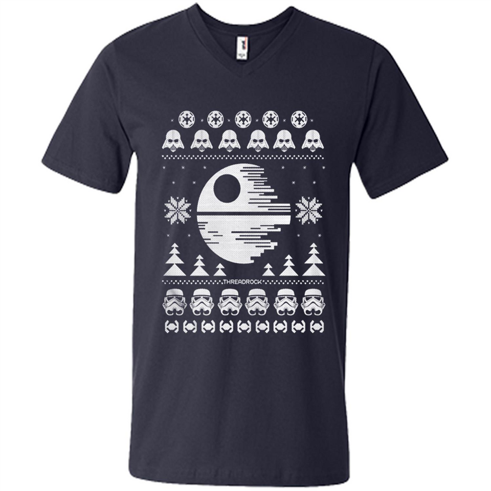 Star War Ugly Christmas 2018 - Men's V-Neck