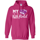 Dallas Cowboys Football My Heart is on that Field - Hoodie