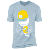 Jack Skellington The Nightmare Before Christmas-Packers Football - Premium Short Sleeve T-Shirt