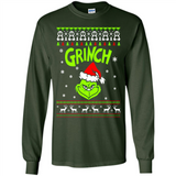 The Grinch Face Christmas - Long Sleeve T-Shirt