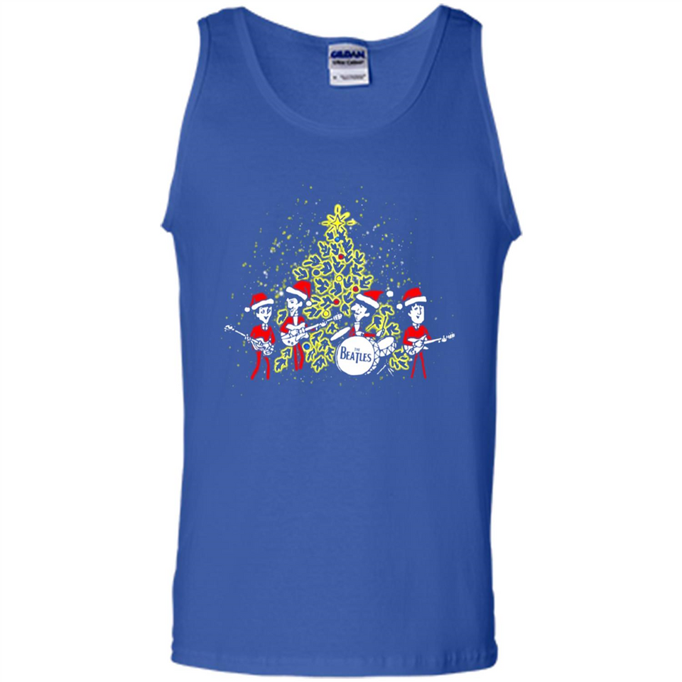 The Beatles chibi Christmas - Tank Top