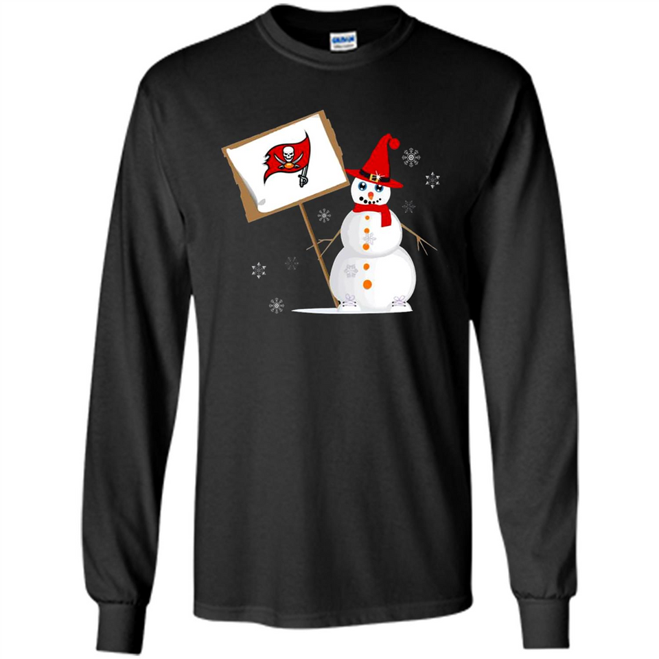 Tampa Bay Buccaneers Snowman Funny