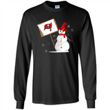 Tampa Bay Buccaneers Snowman Funny
