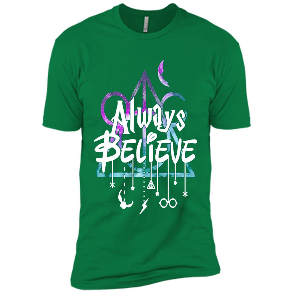 HIPPIE MOON MICKEY DEATHLY HALLOWS ALWAYS BELIEVE