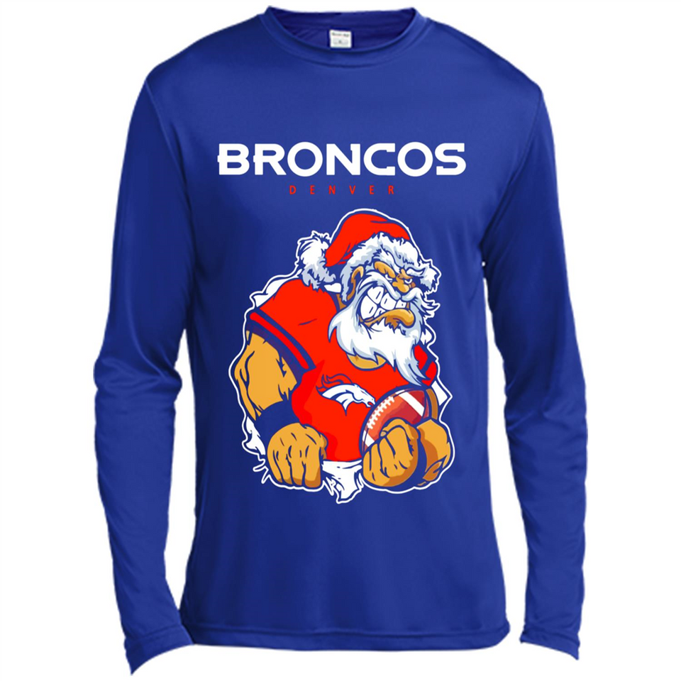 Grumpy Santa Claus Broncos Denver Football Team PINGPONG