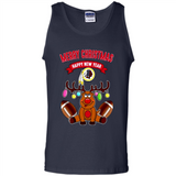 Washington Redskins NFL Reindeer Funny Merry Christmas And Happy New Year