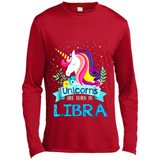 Unicorns are born in Libra Birthday Rainbow Gift Ladies Custom