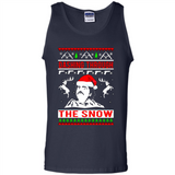 Narcos dashing through the snow Christmas sweatshirt PINGPONG