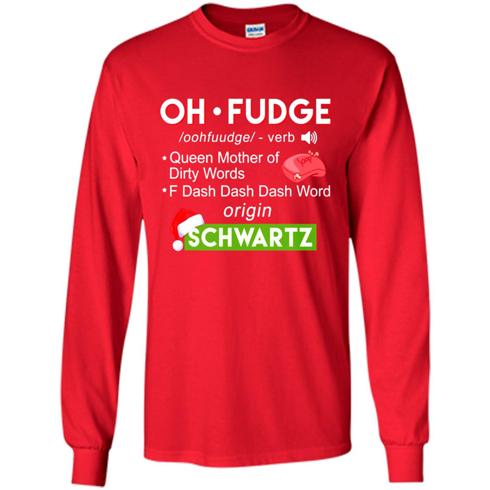 Fudge Definition Schwartz Funny Christmas PINGPONG