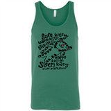 Soft kitty warm kitty little ball of fur - Canvas Unisex Tank