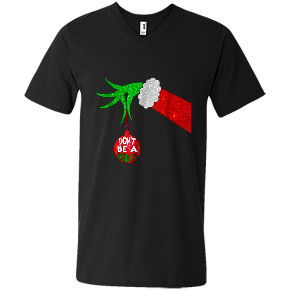 GRINCH HAND HOLDING CHRISTMAS ORNAMENT - DON'T BE A GRINCH PINGPONG