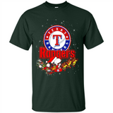 Snoopy Christmas Texas Rangers - Shirt