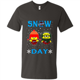Snow Day Shirt For Cleveland Cavaliers Vs Minion Fans pingpong