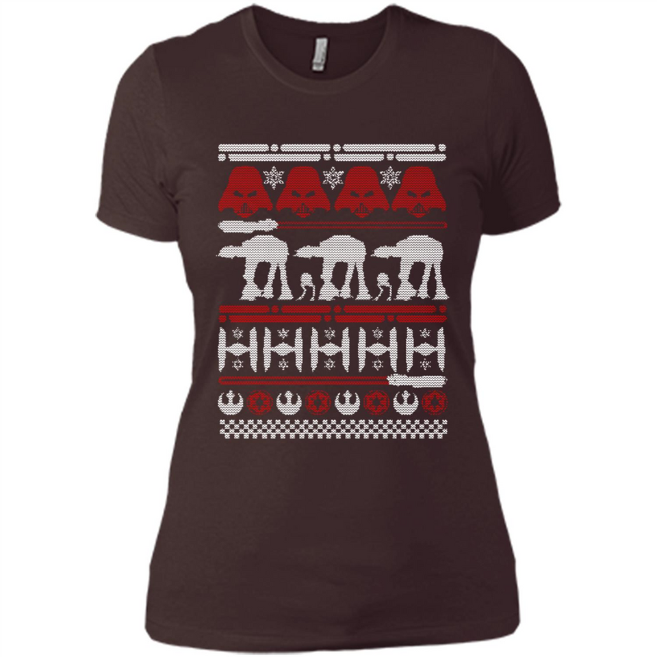 Star Wars - Christmas on Hoth - Ladies' Boyfriend T-Shirt