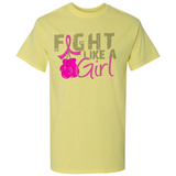 Fight Like A Girl Breast Cancer Awareness - Shirt