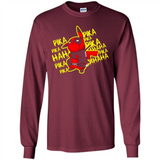 Pikachu Deadpool T-Shirt PINGPONG - Long Sleeve T-Shirt