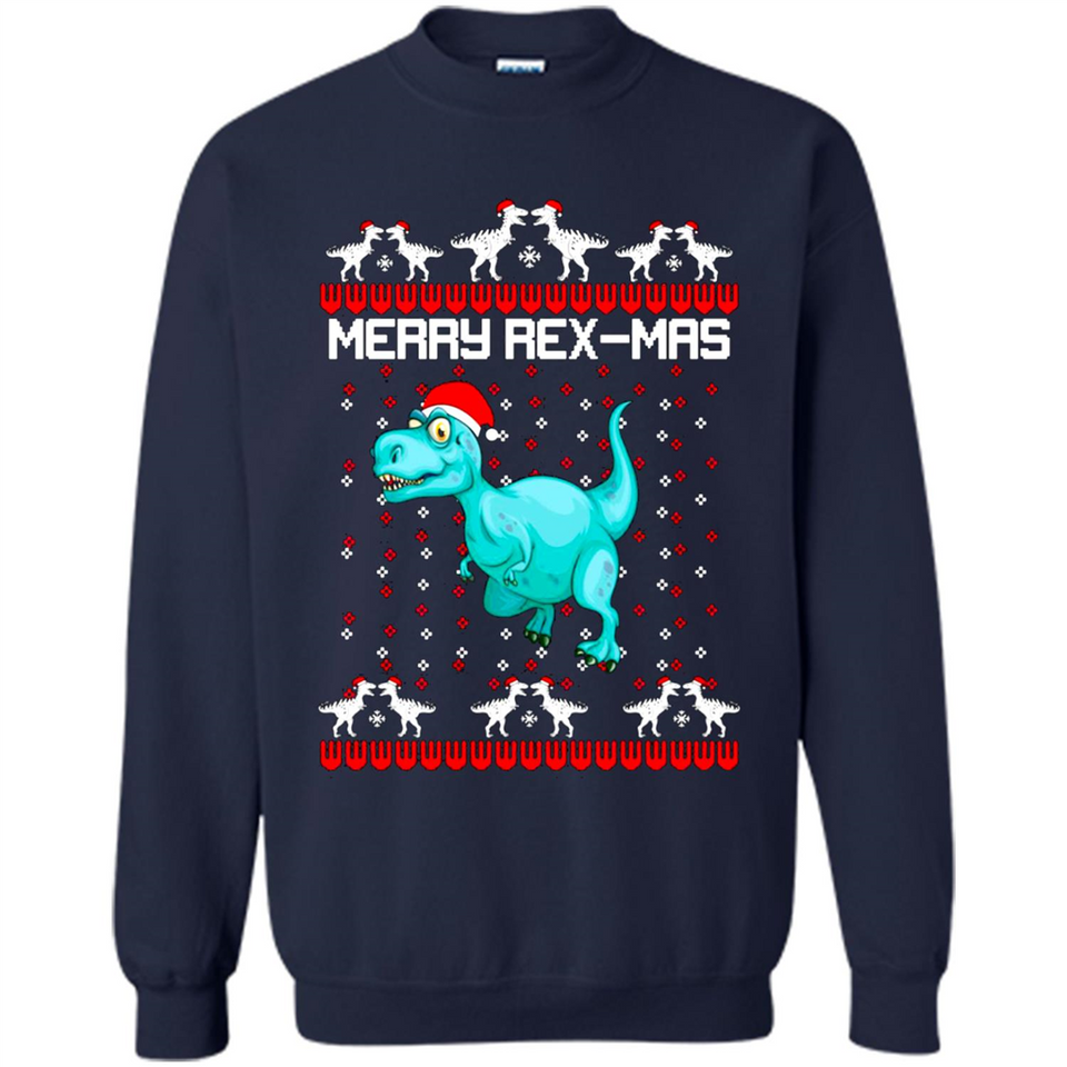 Merry Rexmas Christmas Sweatshirt PINGPONG