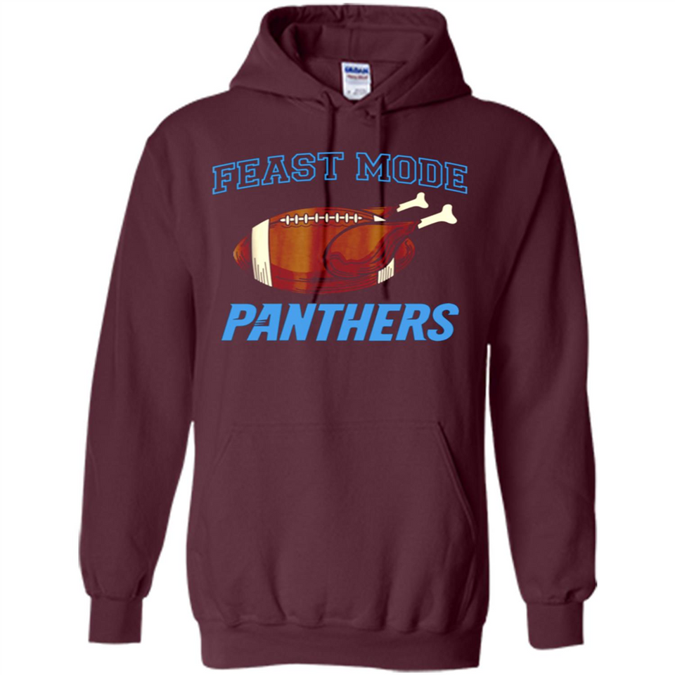 Feast Mode Panthers Shirt - Carolina Turkey Thanksgiving