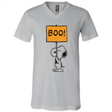 Halloween Snoopy Boo - Canvas Unisex V-Neck