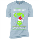 The Grinch Face Christmas - Premium Short Sleeve T-Shirt