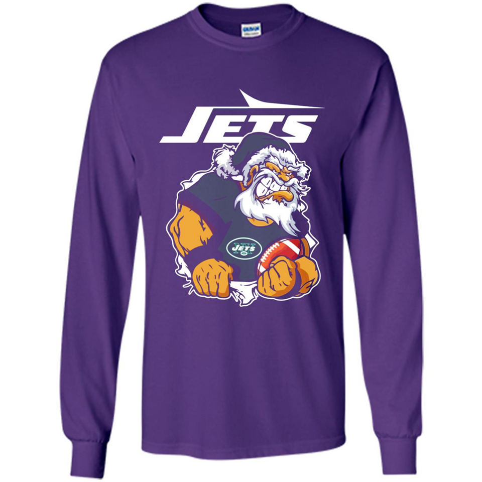 Grumpy Santa Claus Jets Football Team PINGPONG