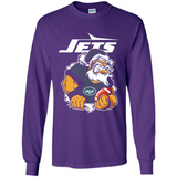 Grumpy Santa Claus Jets Football Team PINGPONG