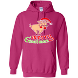 Christmas Merry Goatmas Goat Shirt Santa Hat - Hoodie