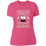 RICK AND MORTY-I TURNED MYSELF INTO A CHRISTMAS SWEATER MORTY UGLY XMAS SWEATER