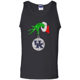 Amazing shirt Kentucky Wildcats Glitter Grinch Monogram Ornament Christmas Gift - Tank Top