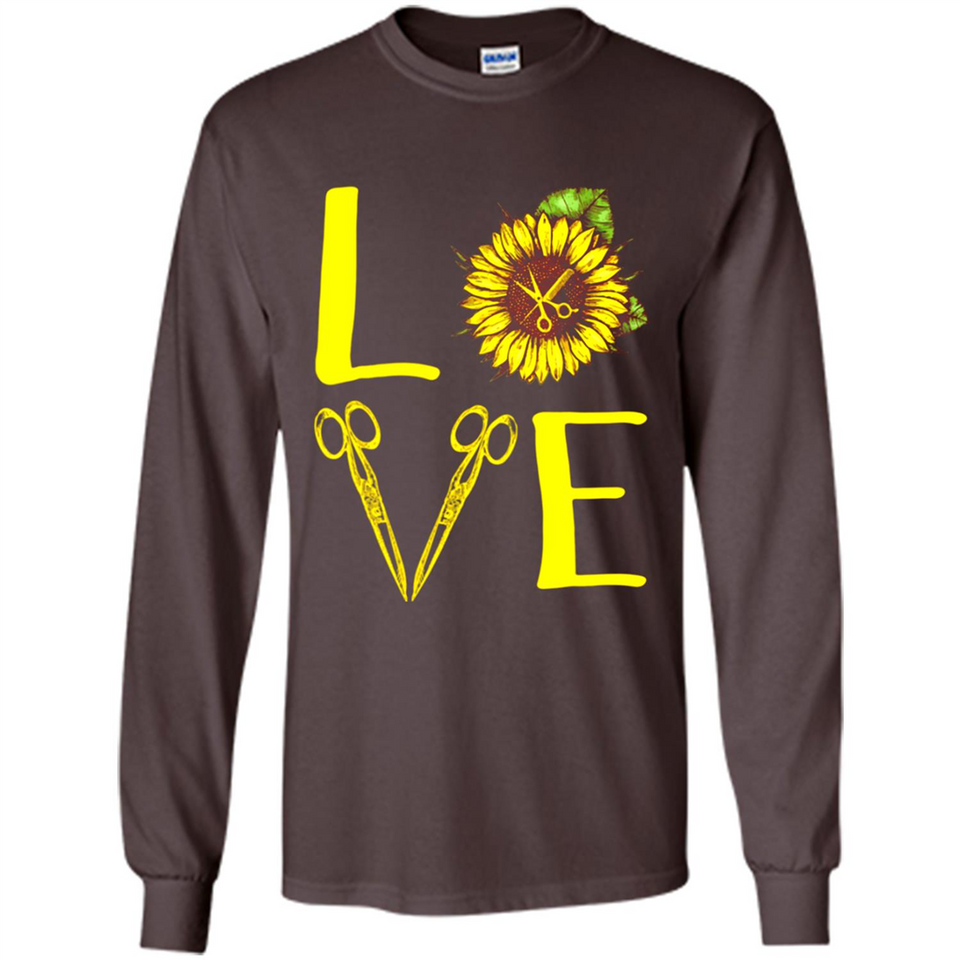 Hair Stylist Love Sunflower Scissors PING PONG