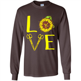 Hair Stylist Love Sunflower Scissors PING PONG