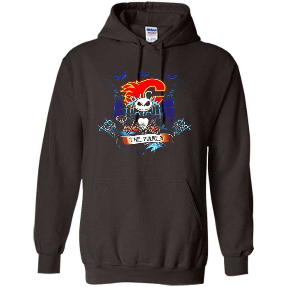 Calgary Flames Halloween The Nightmare Before Christmas - Hoodie