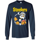 Grumpy Santa Claus Pittsburgh Steelers Football Team PINGPONG