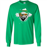 Cleveland Browns And Superman Fans - Long Sleeve T-Shirt