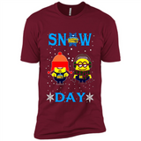 Snow Day Shirt For Denver Nuggets Vs Minion Fans pingpong