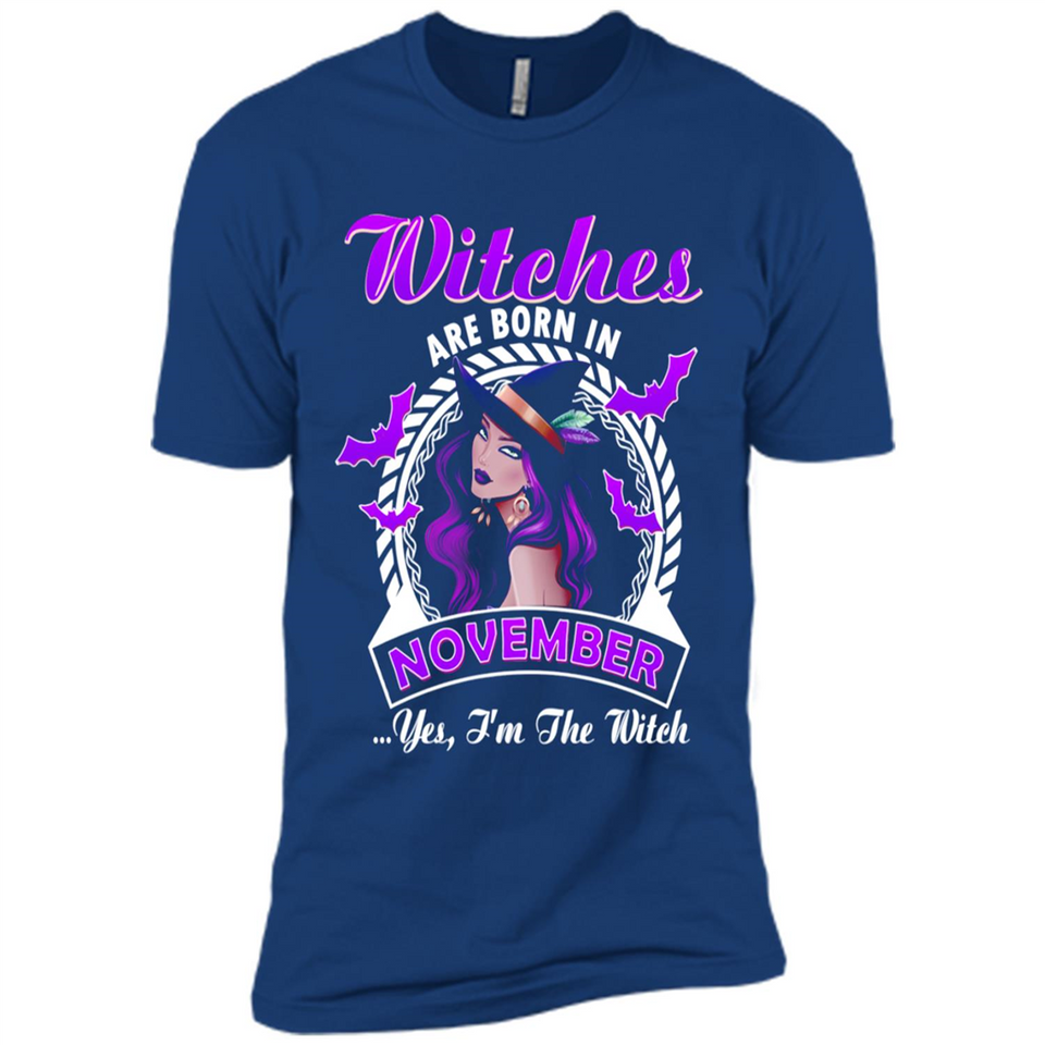 Witches Are Born In November Halloween