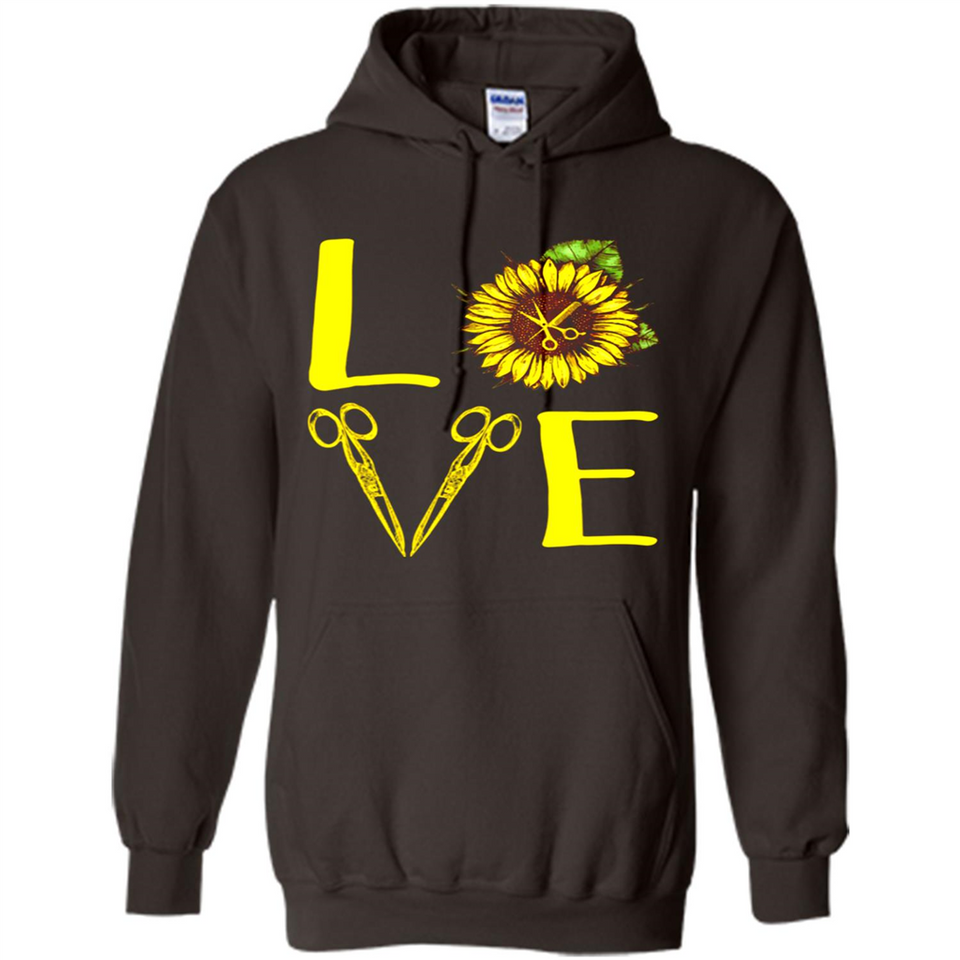 Hair Stylist Love Sunflower Scissors PING PONG