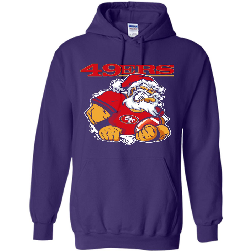 Grumpy Santa Claus San Francisco 49ers Football Team PINGPONG