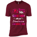 Trucker’s Wife Good Men Still Exist I Know Because I Married One - Premium Short Sleeve T-Shirt