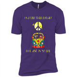Peace-On A Dark Desert Highway Cool Wind In My Hair Shirt PINGPONG - Premium Short Sleeve T-Shirt