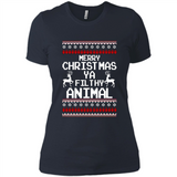 Merry Christmas ya filthy animal ulgy sweater PINGPONG